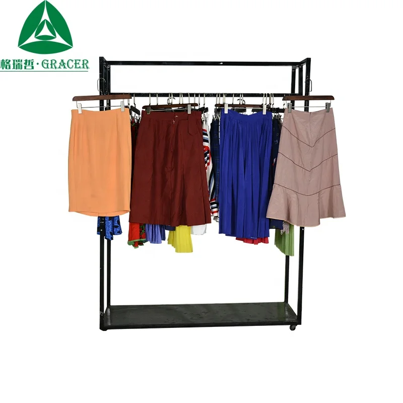 Long Skirts For Women Used Clothing Bales 100kg Second Hand Clothes In USA