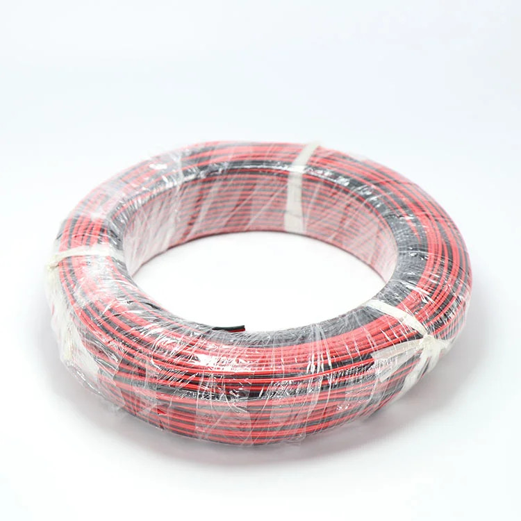 
Tinned copper 22AWG 2 pin Red Black cable quick wire electrical cable connectors 