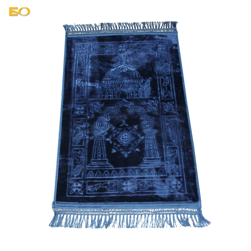 Anti Slip Rug Soft Silky Smooth Synthetic Carpet for Bedroom Shaggy Carpet Exquisite Portable Mosque Rug High Quality Customized