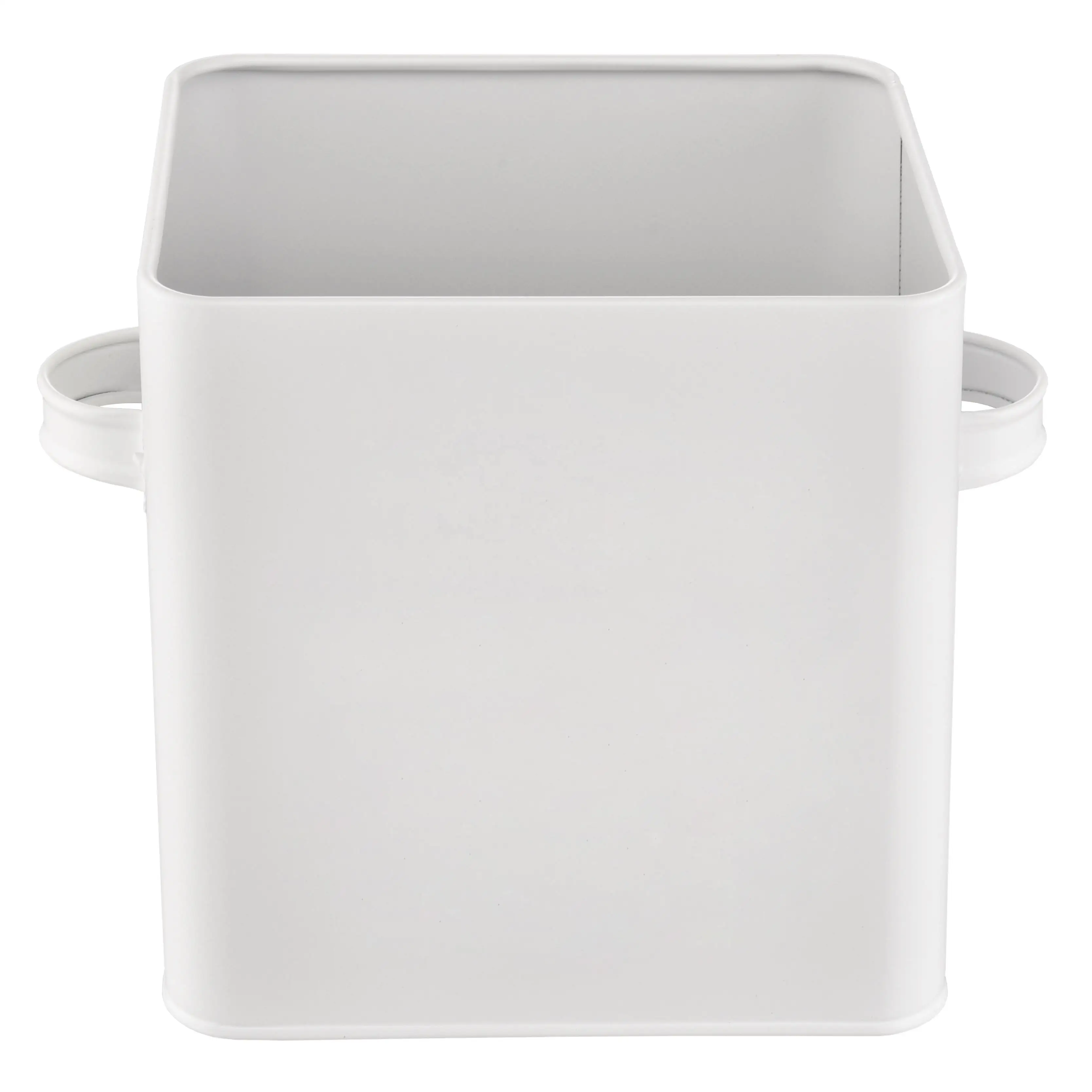 Custom Metal Rectangle Laundry Detergent Storage Container Tin Washing Powder Storage Box