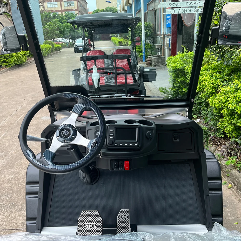 Max 72V 5Kw Ac System Golf Cart Off Road Buggy Garden Villa Hunting Golf Cart Electric 72V Electric Club Car
