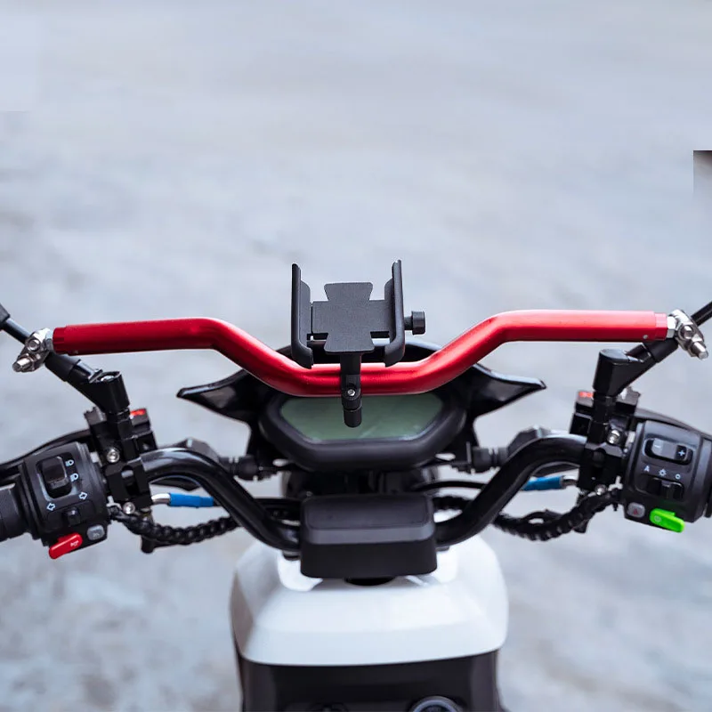 Customize Motorcycle Accessories Phone Holder Support Autobike Motocross Extension Rod