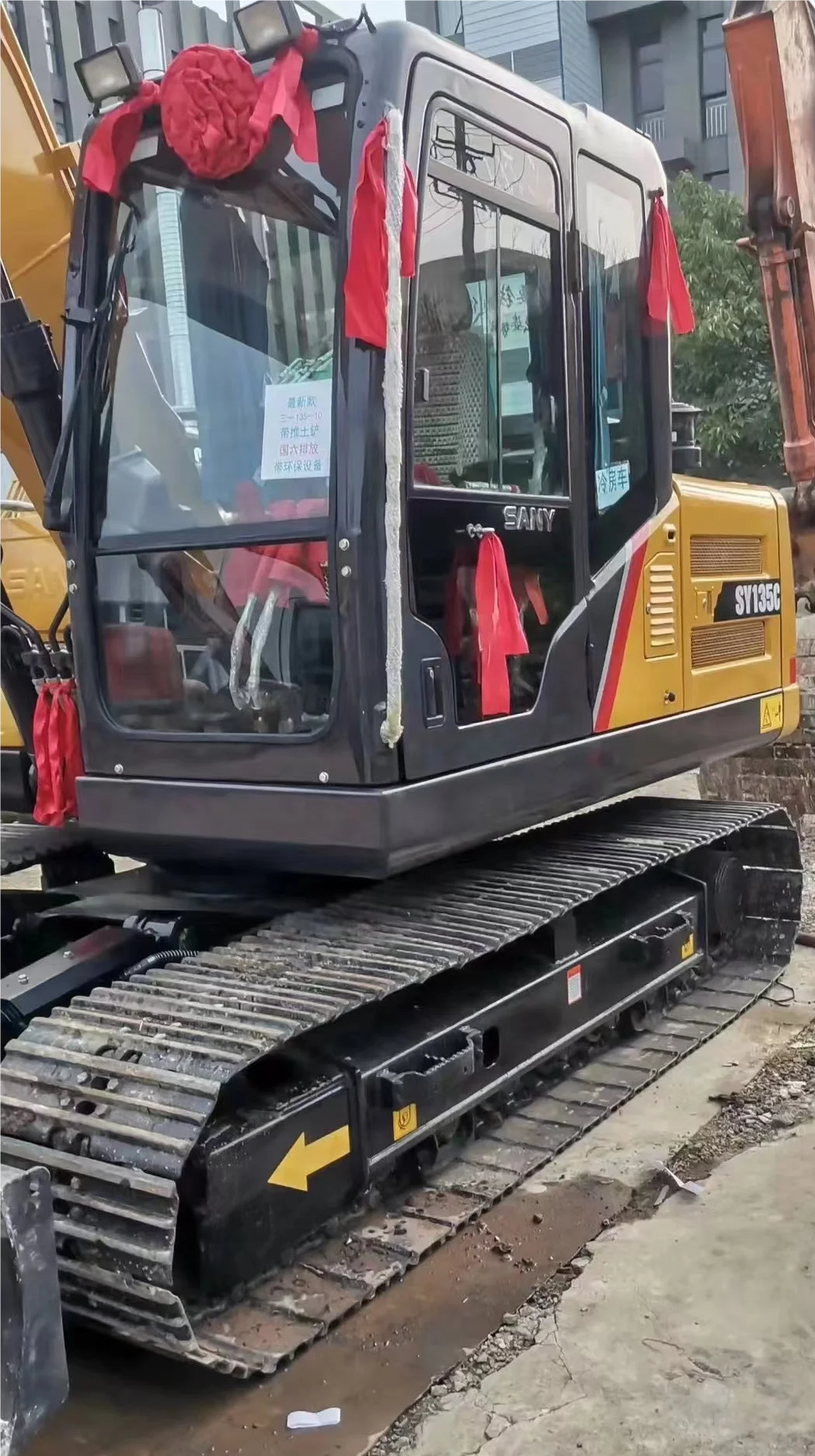 90% New Used SANY SY135C-10 Excavators Chinese Second Hand Excavator Engineering Construction Machinery With Best Price