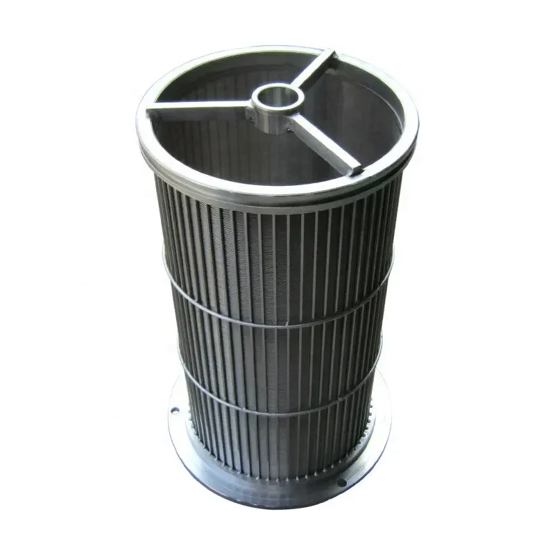 Customized Self Cleaning sugar syrup clear Juice filter 316L stainless steel wedge wire screen