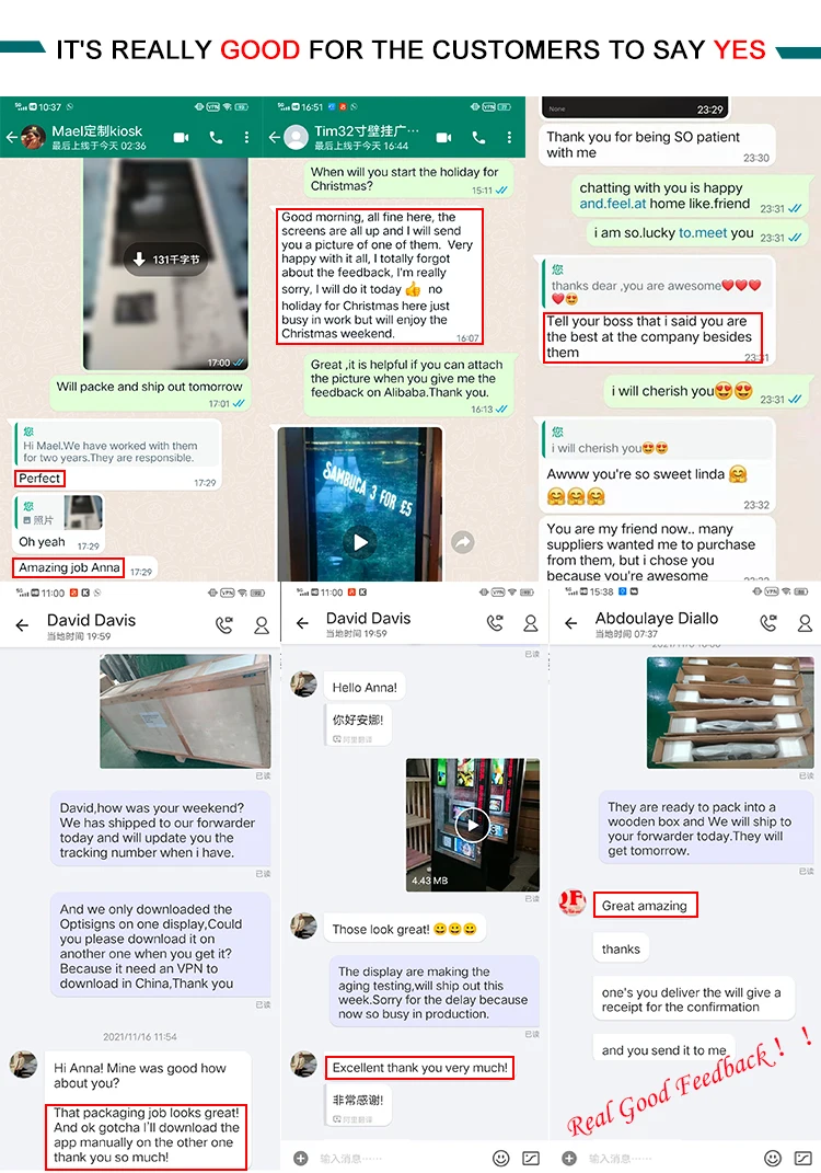 High Quality Wall Mounted Order Kiosk Weighing Self-Service Cashier Touchscreen Self Ordering Machine