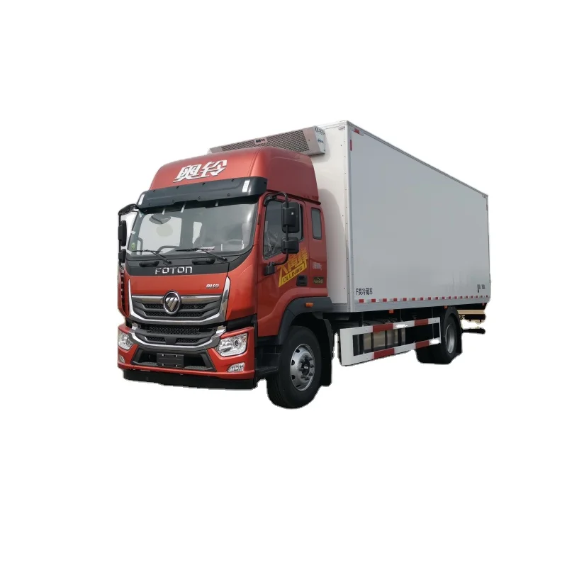 Полностью автоматическая Foton грузовая морозильная камера для морепродуктов грузовик-рефрижератор