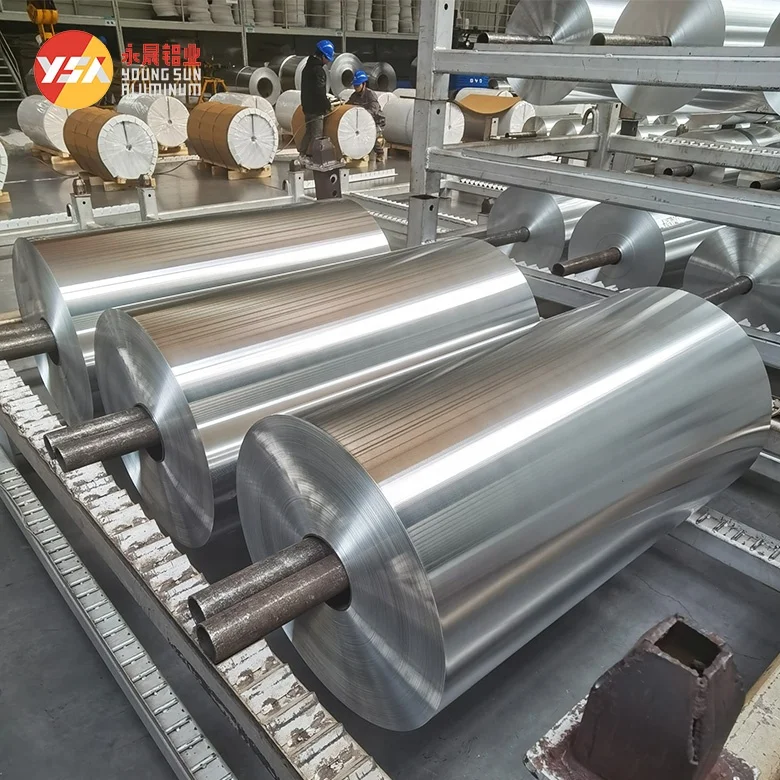 Food Grade Heavy Duty Aluminum Foil Roll 11/20 micron Aluminum Foil Paper for Food Packing