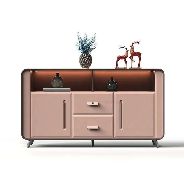 Высококачественная Современная Гостиная mdf угловой шкаф с двумя ящиками