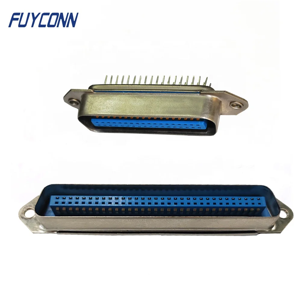 14 24 36 50 pin Champ DDK centronic PCB Straight Solder DIP Termination Ribbon Cable Connector, PCB Male Centronic Connector