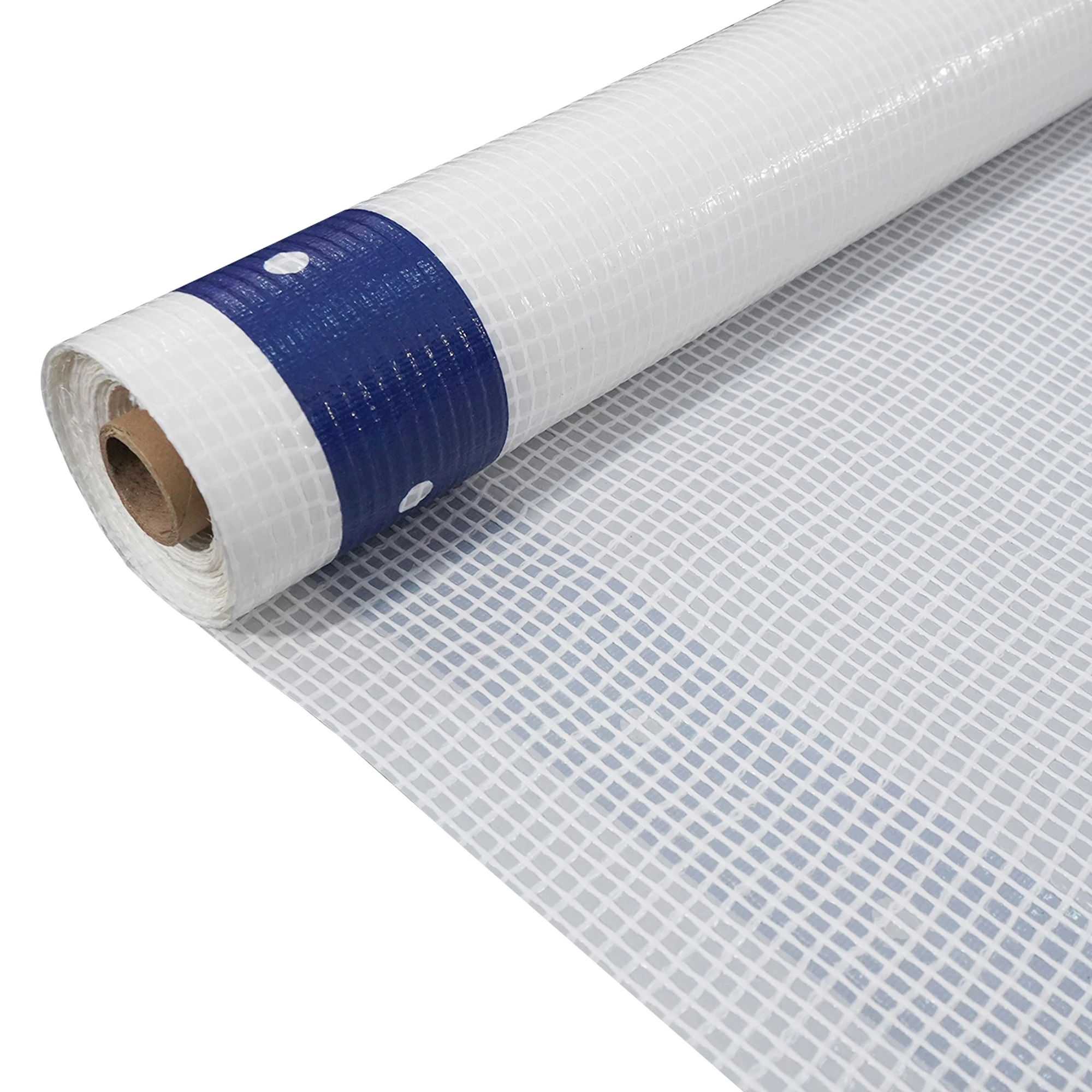 Waterproof Scaffold Sheeting 2m x 45m Roll Clear Cover 170gsm