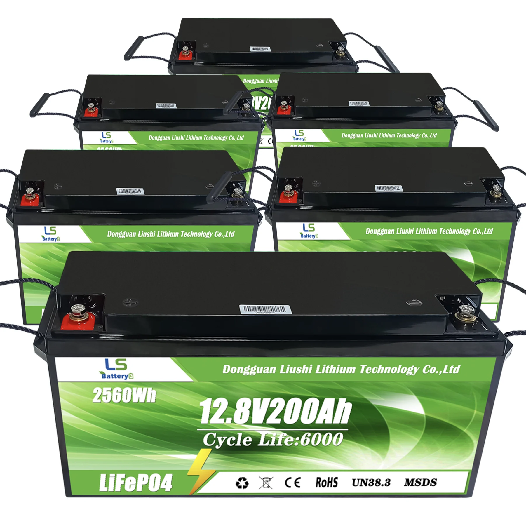 12V 24V 48V 36V оптовая продажа LiFePo4 12v 50AH 100Ah 200Ah 400Ah Bluetooth IP65 водонепроницаемые глубокие циклы Rechar