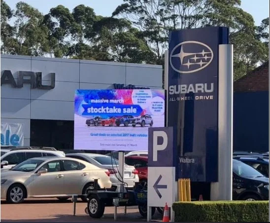 P10 Outdoor Mobile Advertising LED Screen for car