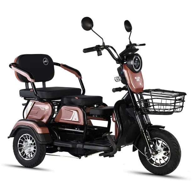 China elderly 3 wheels electric tricycle mobility scooter with high power 60V 800W for passenger