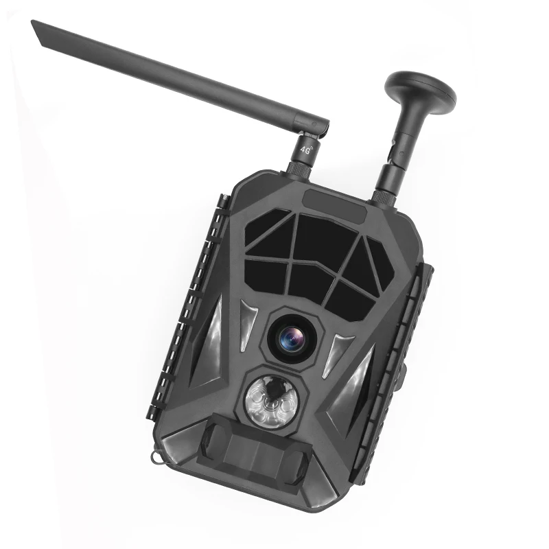 4G Trail Hunting Camera Wildlife Trail Camera Wireless IP66 Waterproof Solar with GPS&APP Cloud Live Video 512GB SD Card Ltd.