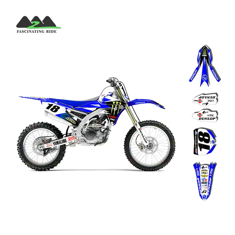 
2020 Hot Off-road motorcycle 2014-2019 YZFX 250 450 decal sticker film cool waterproof motorcycle sticker 