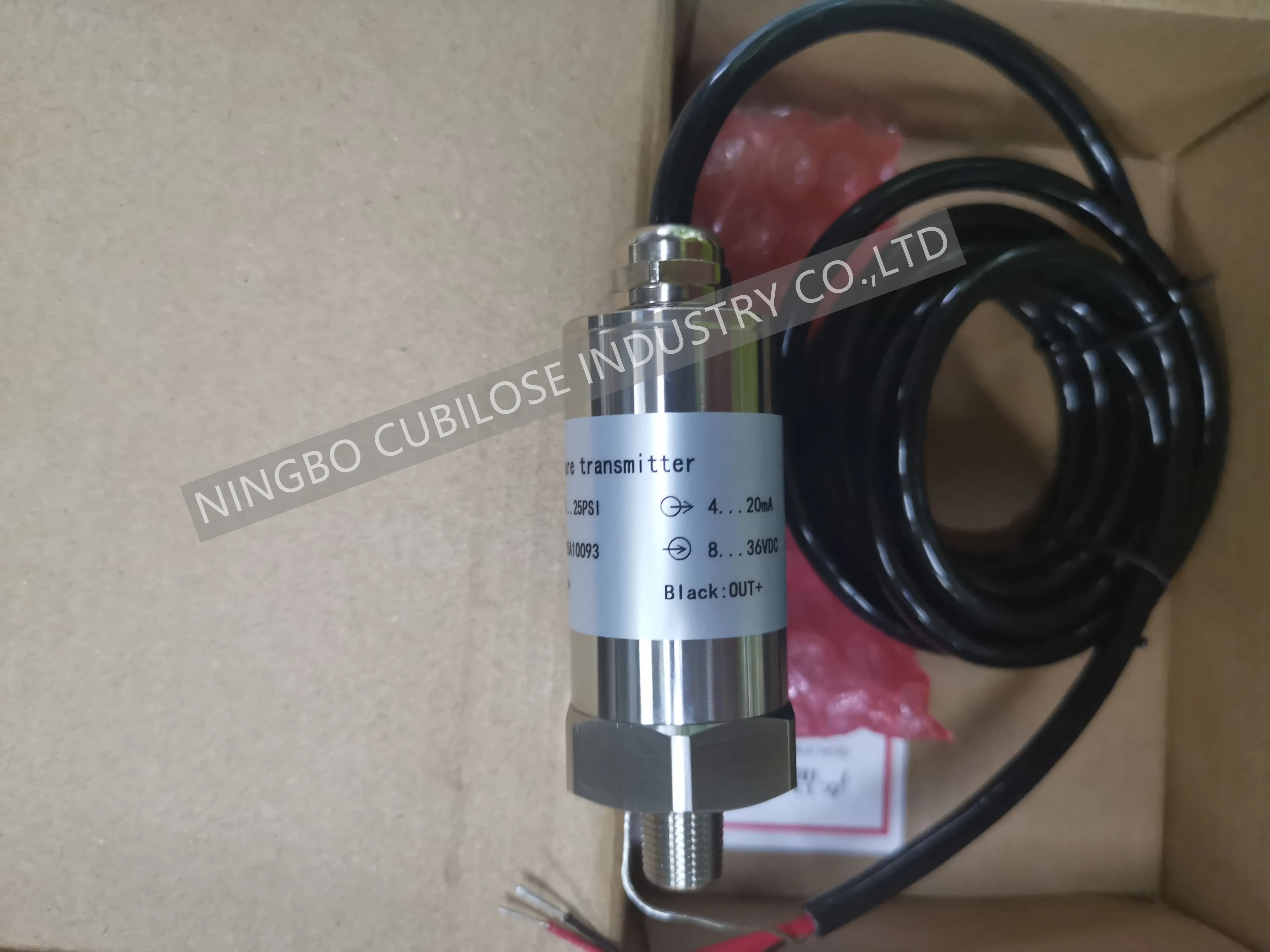 Instead for ASCO Valve 40B00025P4B0000 437091 0 TO 25 PSI 4-20mA