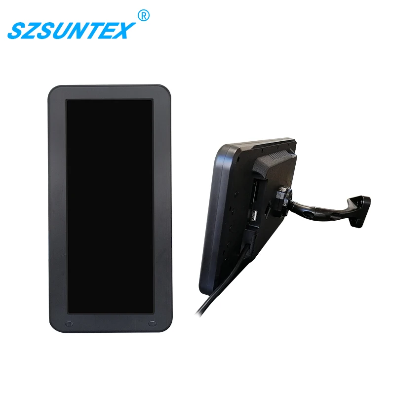 SZsuntex 12.3inch two channel instead of side view mirrors car monitor for bus truck car Vehicle Backup Camera Parking