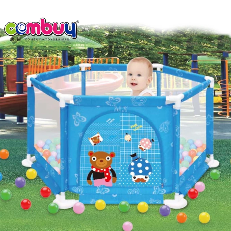  Крытый шесть сторонняя ограждения бассейн 60 шт шаров многоугольный игровой защитное ограждение для ребенка