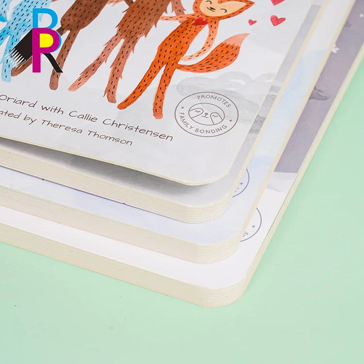 OEM custom eco friendly soy ink early learning activity books kids