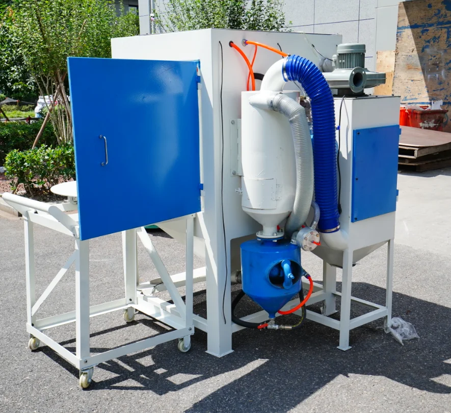 Pressure blast cabinet