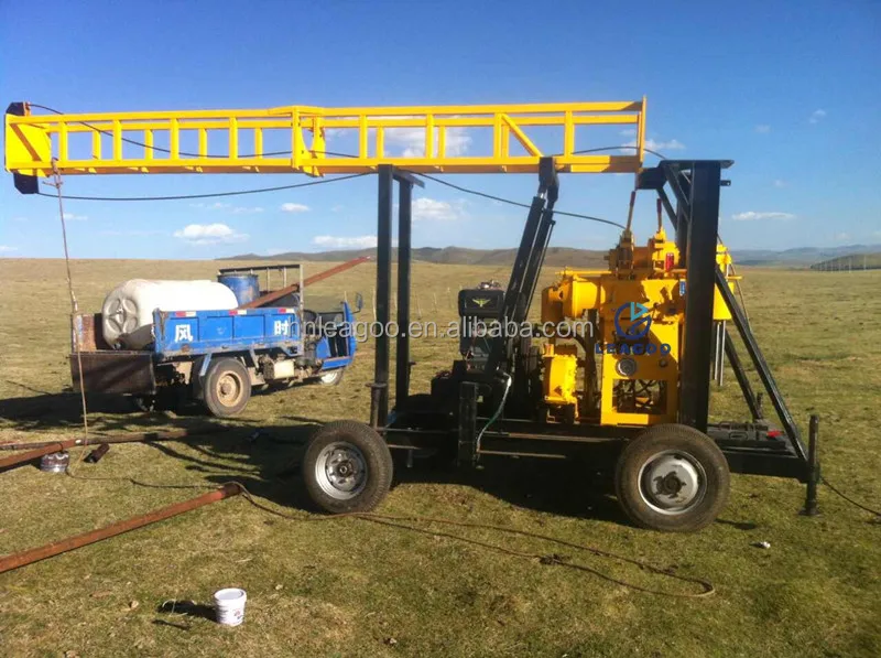 China Supplier XY-200T Portable Used Water Drilling Rig Used for Wells