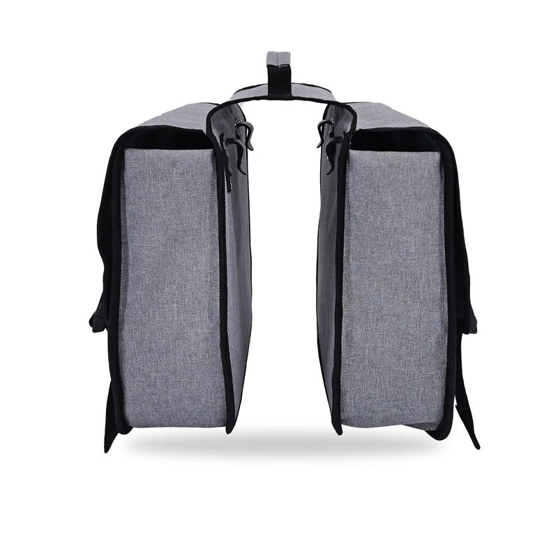 Waterproof Bike Transport Messenger Bag  Bicycle Rear Seat Carrier Double Pannier Bag