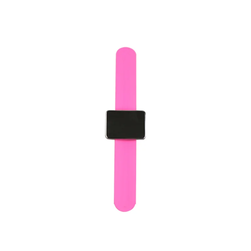 custom logo Square Shape Silicone Wristband Magnetic Bracelet Wrist Band Strap For Stylist multi function hair style