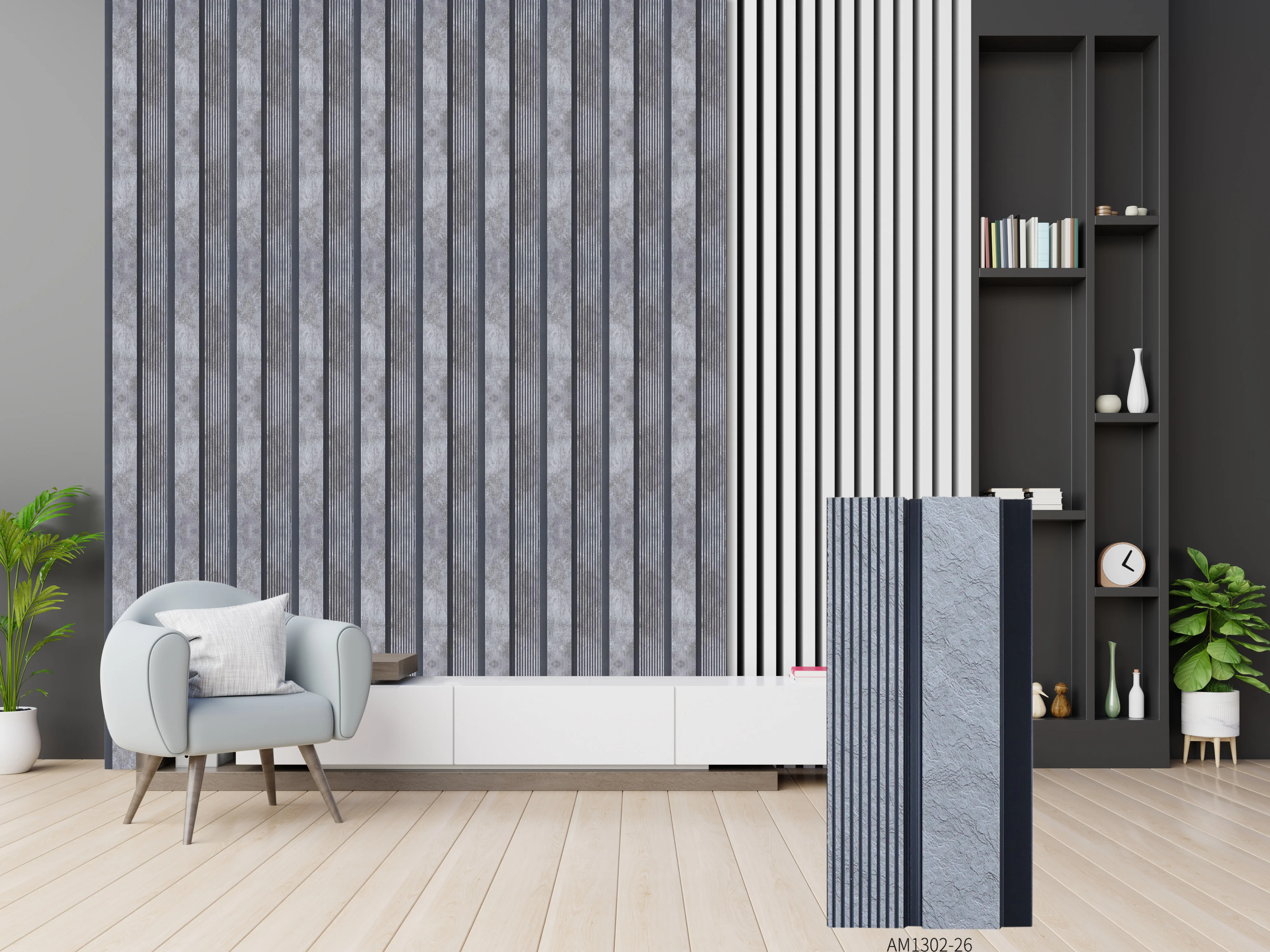Customize polystyrene  new curved interior PS wall panel decorative wall panels