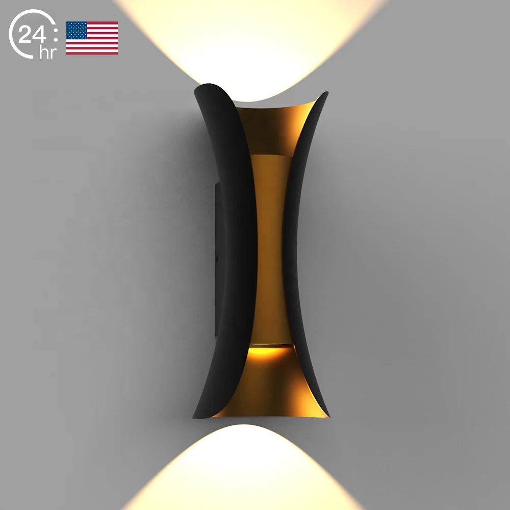 Большой открытый настенный светильник 20 Вт 2000LM внешний настенный свет дропшиппинг США сток Ip65 балкон крыльцо настенный светильник на открытом воздухе