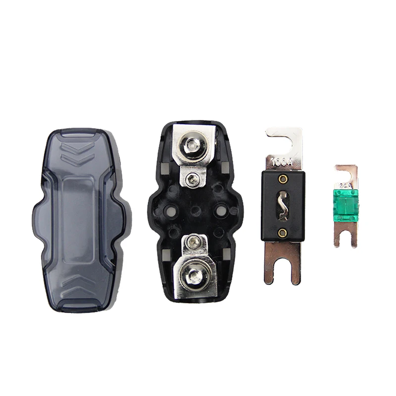 1*4/4GA in 2*8/10GA out mini ANL автомобильный держатель предохранителя из цинкового сплава