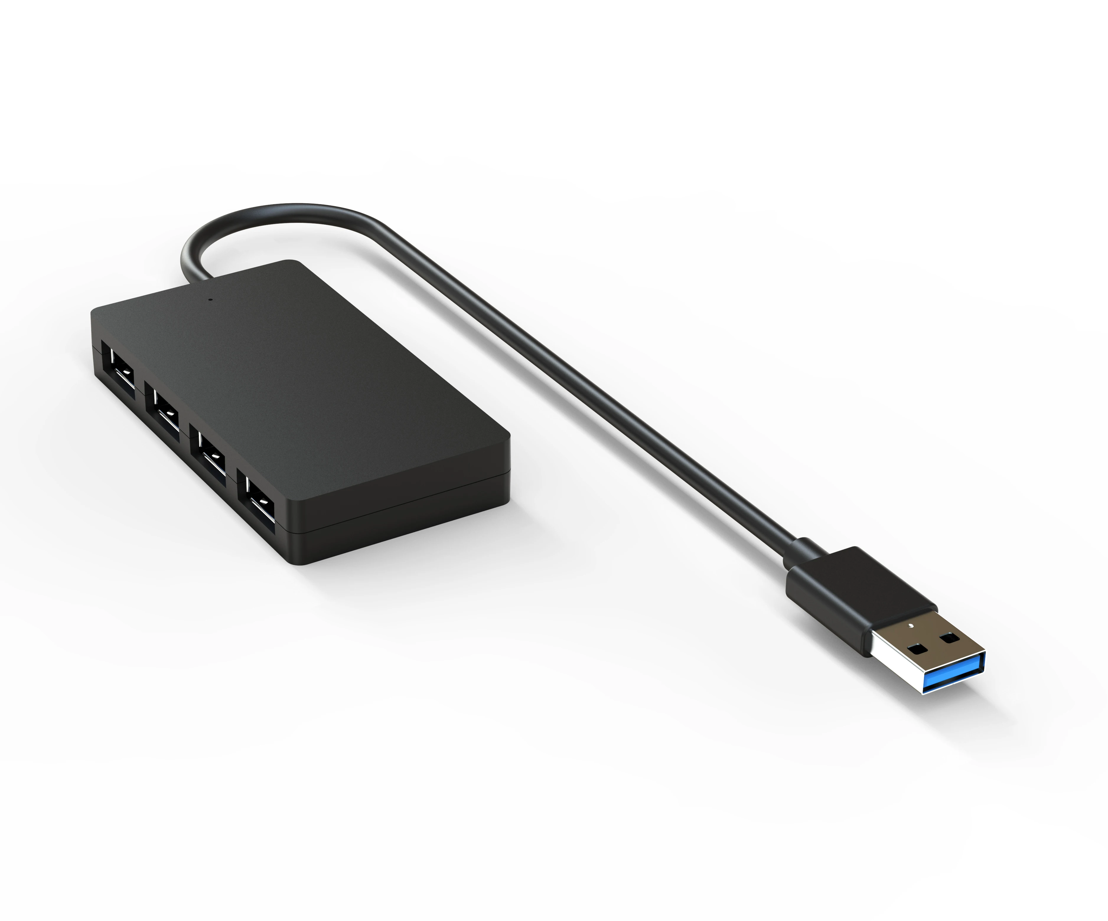 Высокая скорость мини USB Type-C 3 0 4-портовый Hub для мыши Клавиатура мобильных телефонов и планшетных ПК