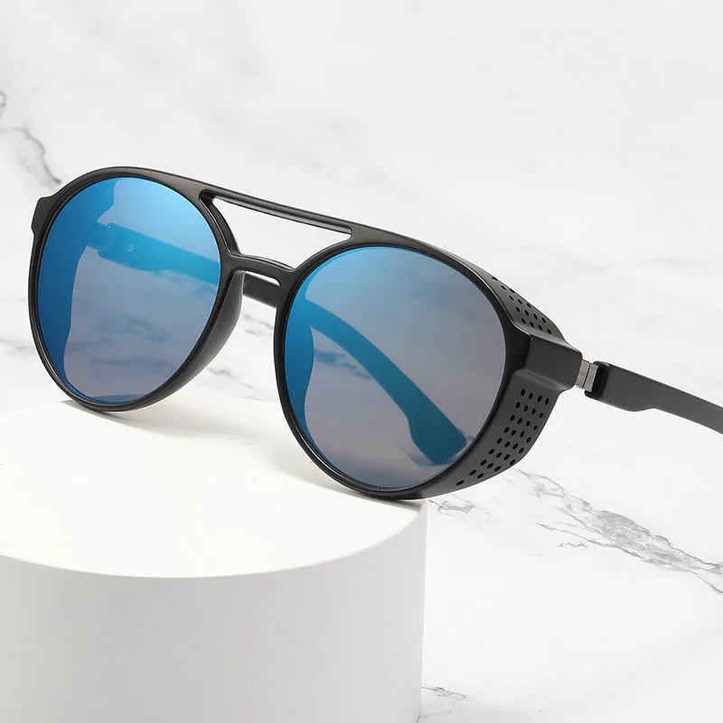 2022 new wholesale fashion personality double beam sunglasses men  women fashion glasses punk sunglasses