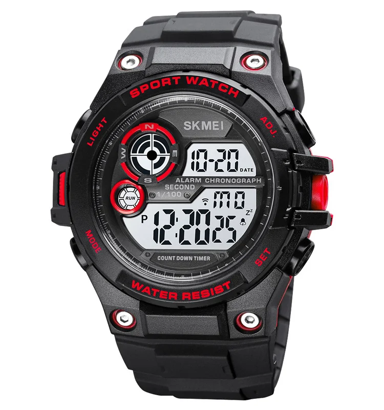 Новый бренд Skmei 1759 аналоговые Мужские цифровые часы Relojes Hombre электронные спортивные