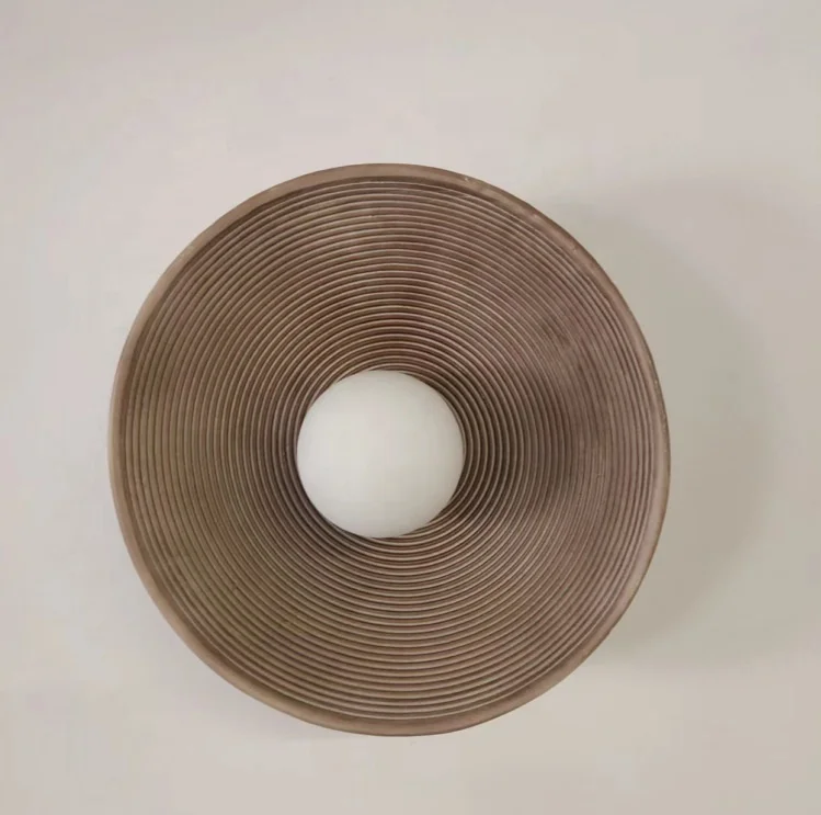 led nordic art design decoration indoor down light adjust hotel bedside resin mounted wall lighting