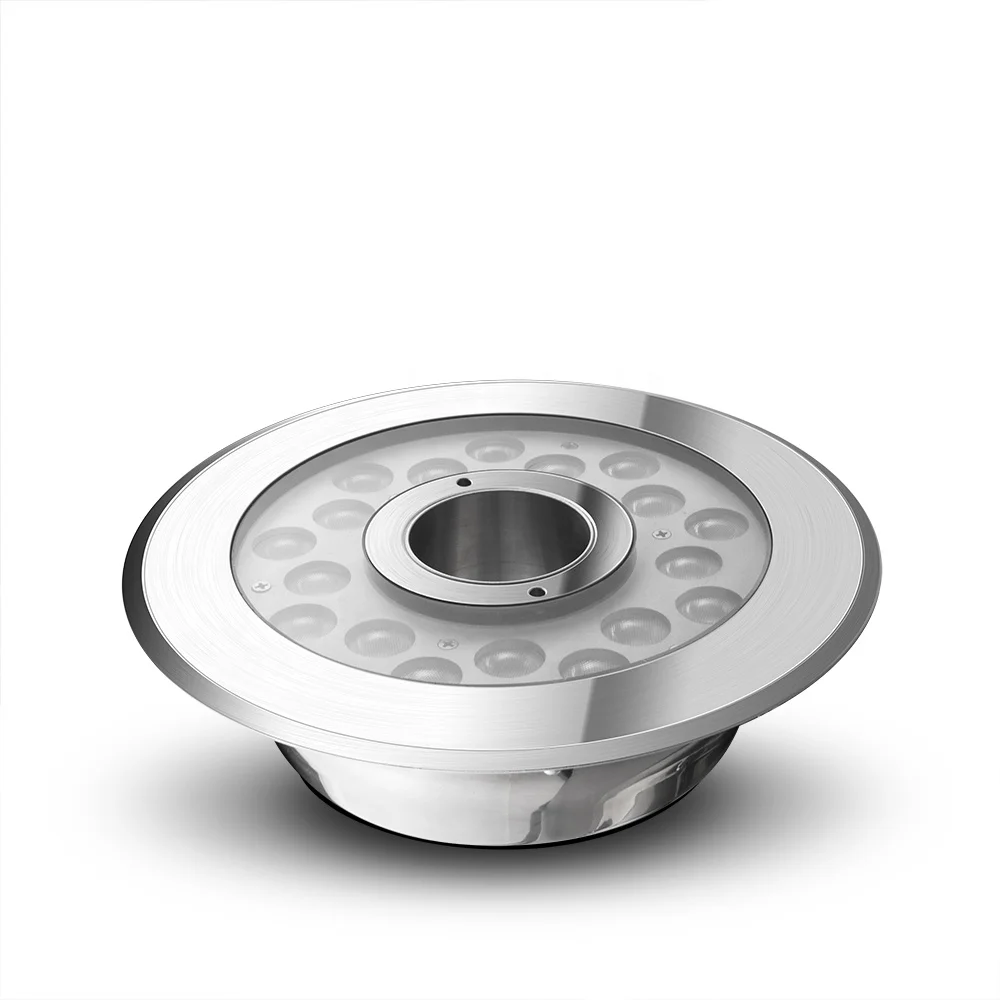 HOT SALES High Power Outdoor 24W LED RGB DMX Garden Fountain Lights