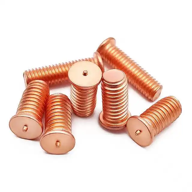 Customized copper spot welding screw M3 M4 M5 M6 M8 M10 stainless steel spot welding screw