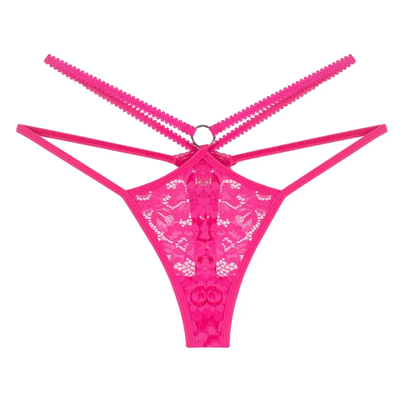 Women Sexy Hollow Elastic Straps Underwear Bandage Thongs Lace Panties G-Strings Lady Lingerie Seamless Briefs Knickers Panty