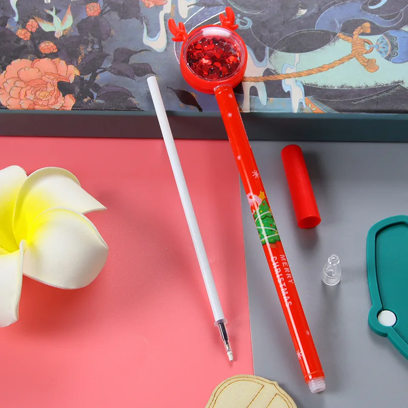 Glitter Gel Pens Set Neon Pastel Metallic Glitter Plastic Gel Ink Pen for Office School Art--Purchase Christmas gift stationery