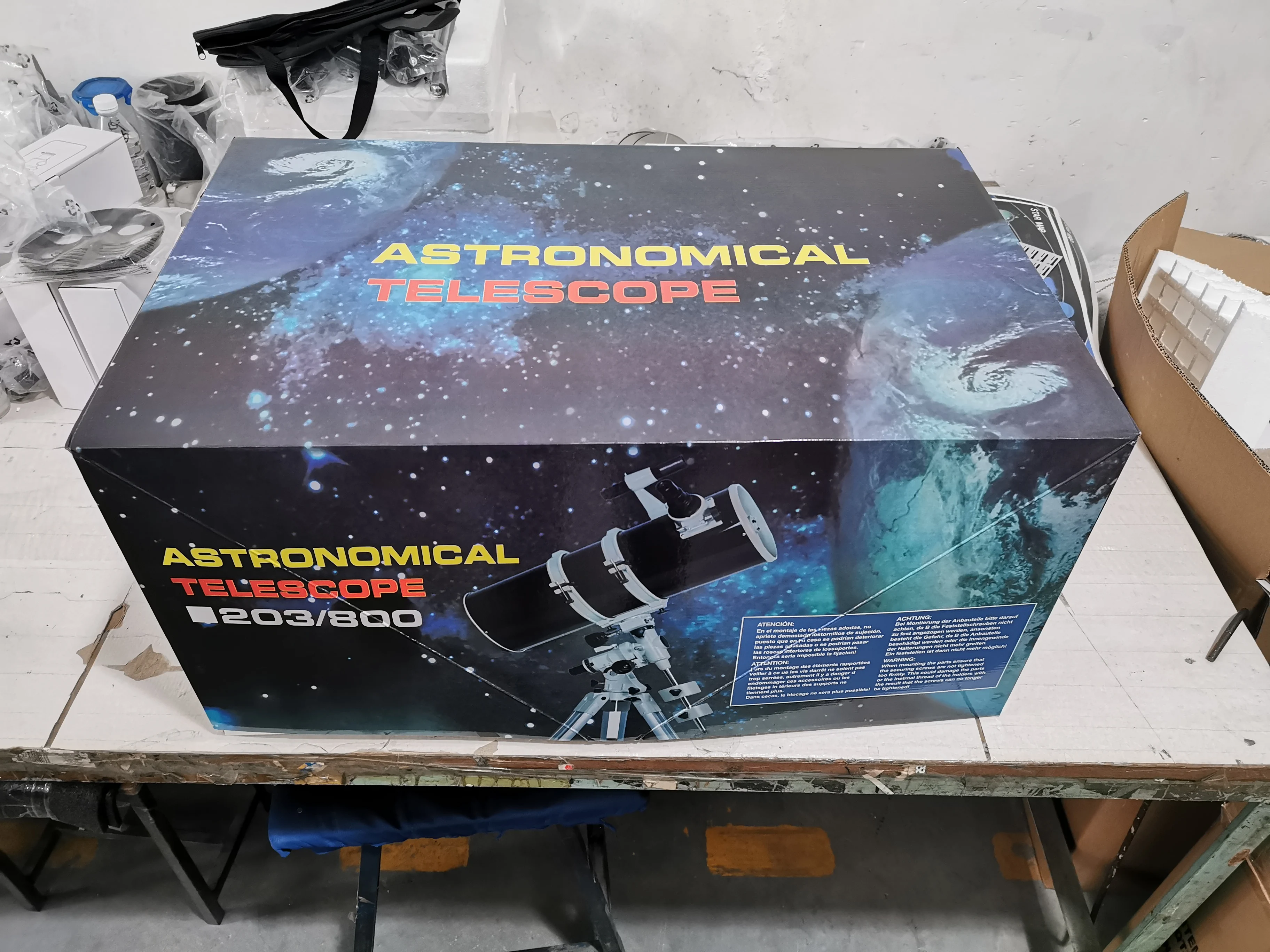 BM-800203EQ IV-A 200 мм Ньютон отражатель астрономический телескоп