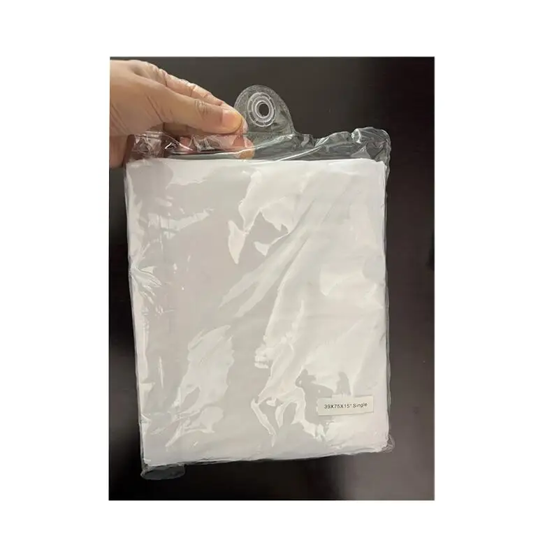 Дешевый небольшой минимальный заказ водонепроницаемый матрас на молнии белый гипоаллергенный больничный чехол для матраса чехлы домашних