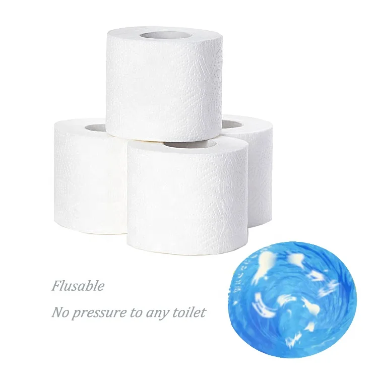 Manufacture Best Selling Cheap Toilet Tissue Paper Low Price Recycled Biodegradable Bamboo Toilet Paper Roll