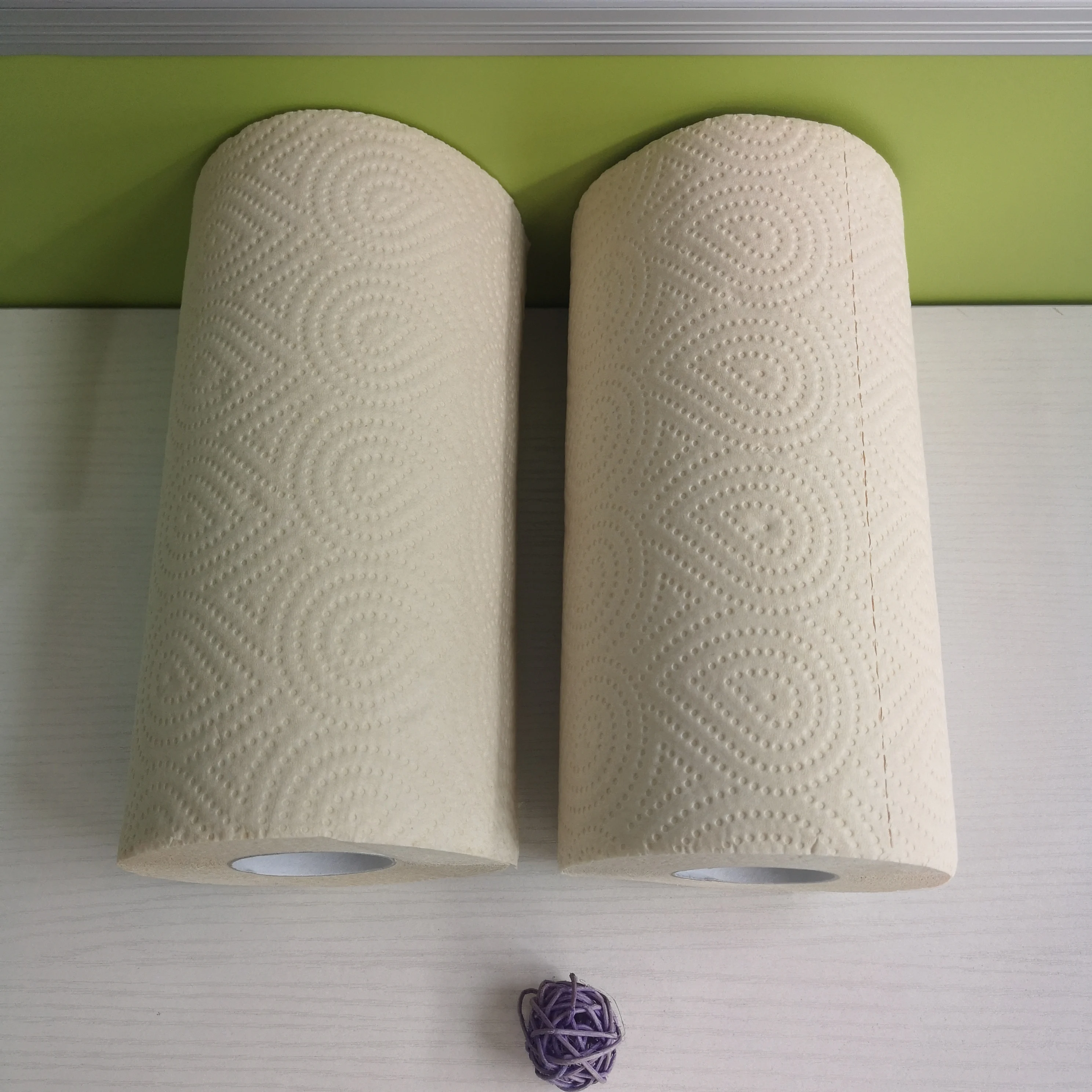 biodegradable natural 1ply eco  high quality 100% bamboo kitchen cleaning paper towel