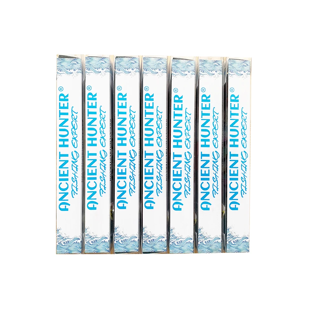 Ancient Hunter TYYD-1002 3.5#-21G  luminous Squid Jigs fishing lures Artificial Bait Wood Shrimp