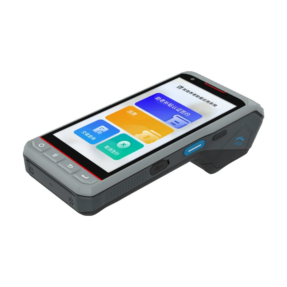 5.5inch Smart POS Terminal All in One POS Bus Collector Ordering Machine with Card Reader POS P10
