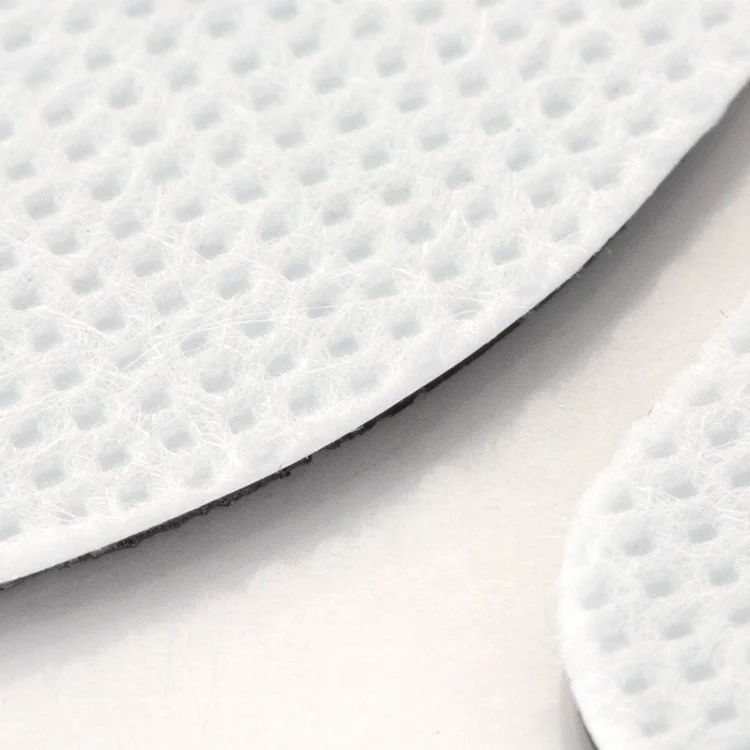 Replacement non-woven self-adhesive tens unit snap electrode pads with button