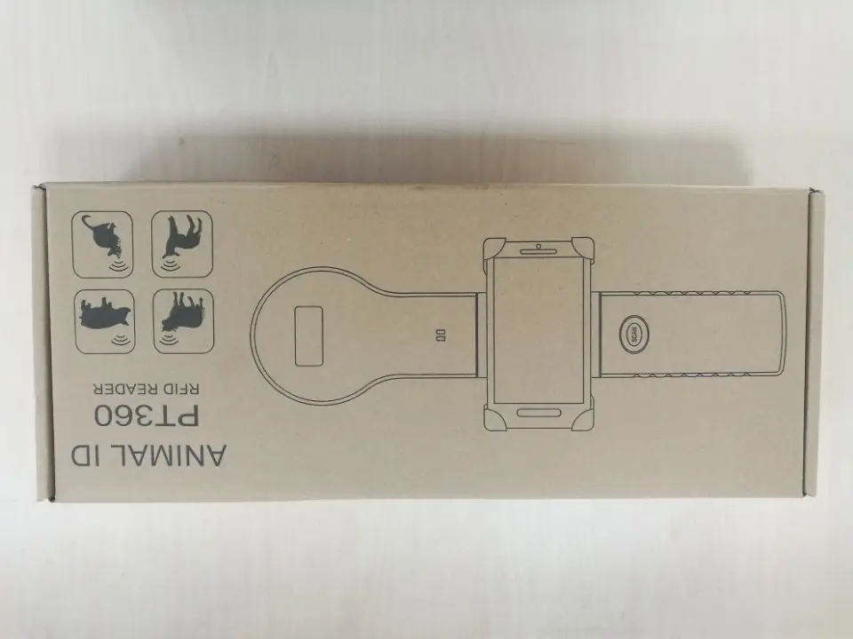 
IOS and Android compatible RFID reader for animal smart management 