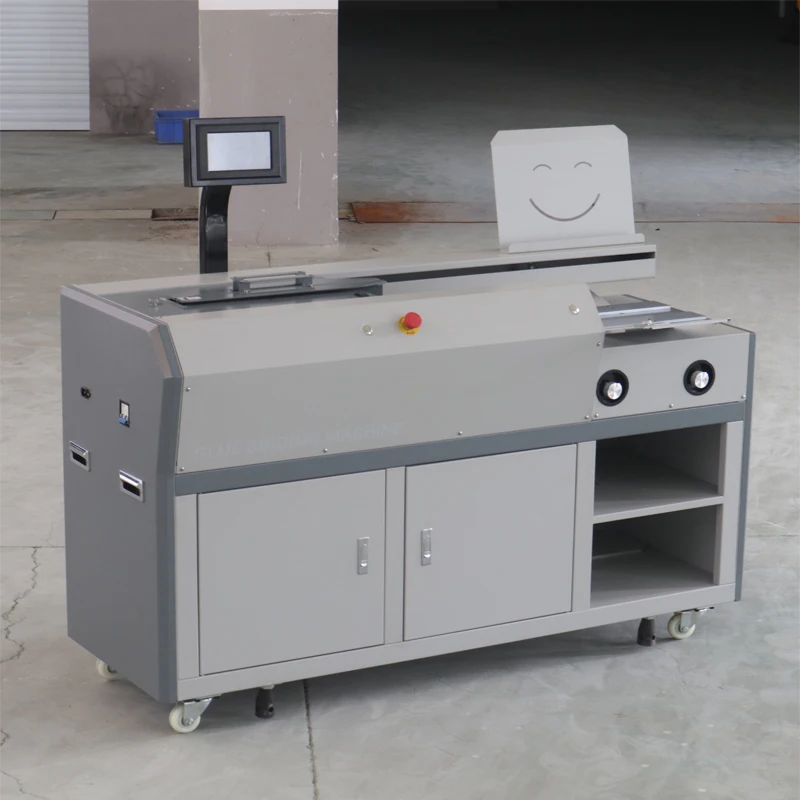 Factory  glue binding machine binding book machine perfect binding machine for A4notebook