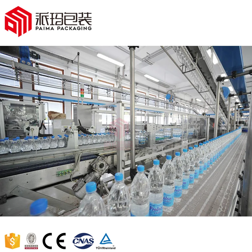 Automatic Plastic Gallon Disposable Bottle Washing Filling Capping 5 10 19 Liters Water Filler Bottler Machine