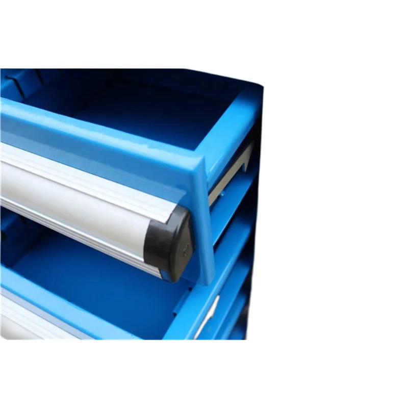 4 Drawer Storage Tool Box Trolley Workshop Hardware Mobile Multi-Functional Auto Car Repair Maintenance Toolkit Cabinet