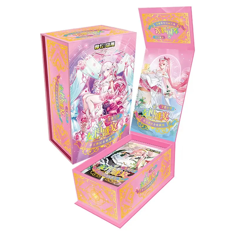 The Newest Arrival Wholesale Price Paper Game Cards Thickened TR 3D Goddess Story Anime Collection Cards Box TGR Card